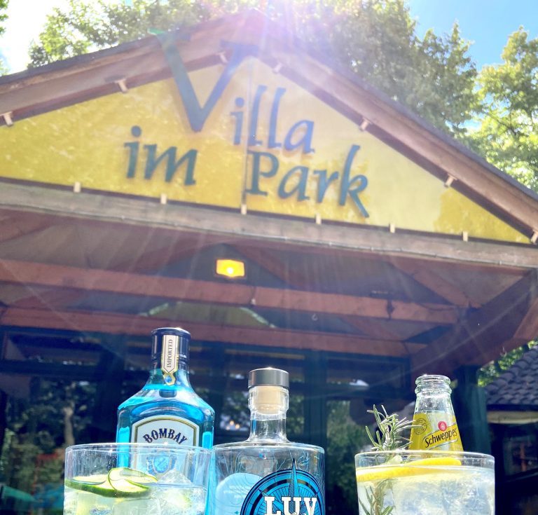 Gin vor Villa Ausschnitt 768x735